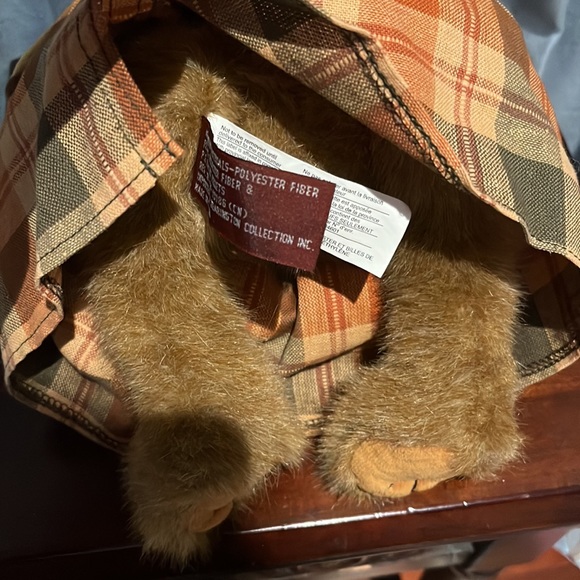 Bearington Bears "Autumn Harvester" 15” Plush Bear Retired! Halloween Fall Decor - Picture 9 of 13